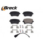 BRECK Bremsbelagsatz, Scheibenbremse